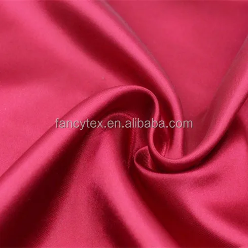 
Chinese Silk charmeuse satin plain dyed fabric crepe satin fabric for dresses satin silk taffeta china market 