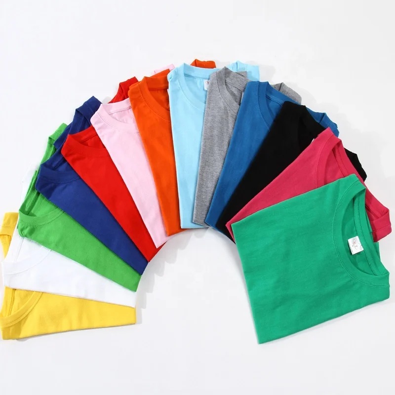 

Rubysub Hot Selling Solf Touch Sublimation Blanks Multicolor 100% Cotton Shirt Heat Transfer Printing Men T-shirt, Muliticolor