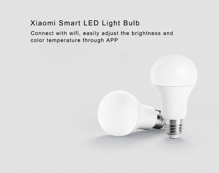 xiaomi smart light bulb