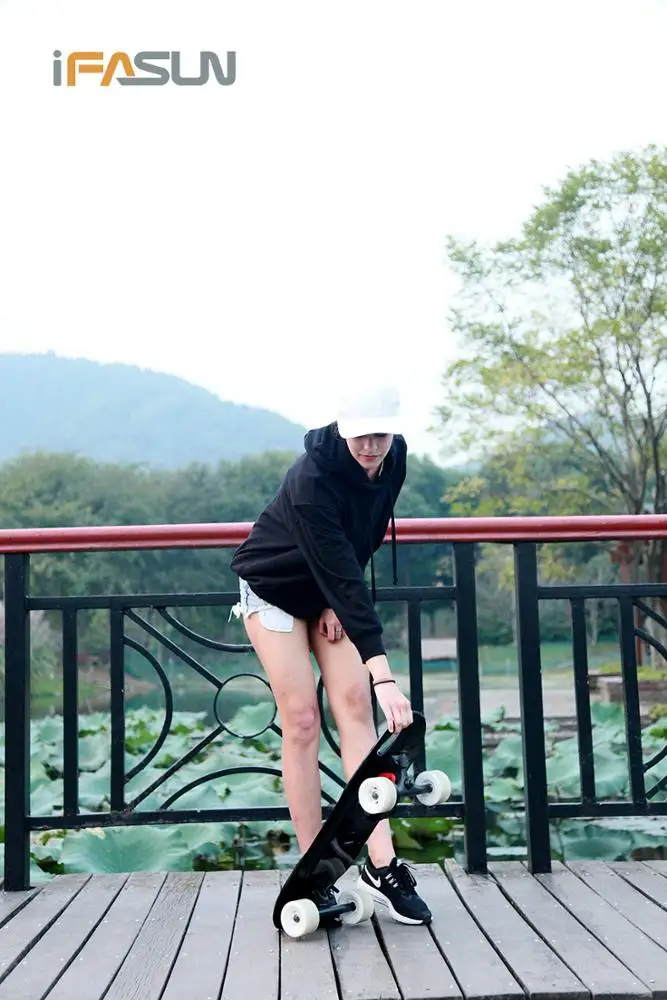 
Wholesale electronic mountain skate board cool skate boards for sale 35kmh mountain e skateboard 