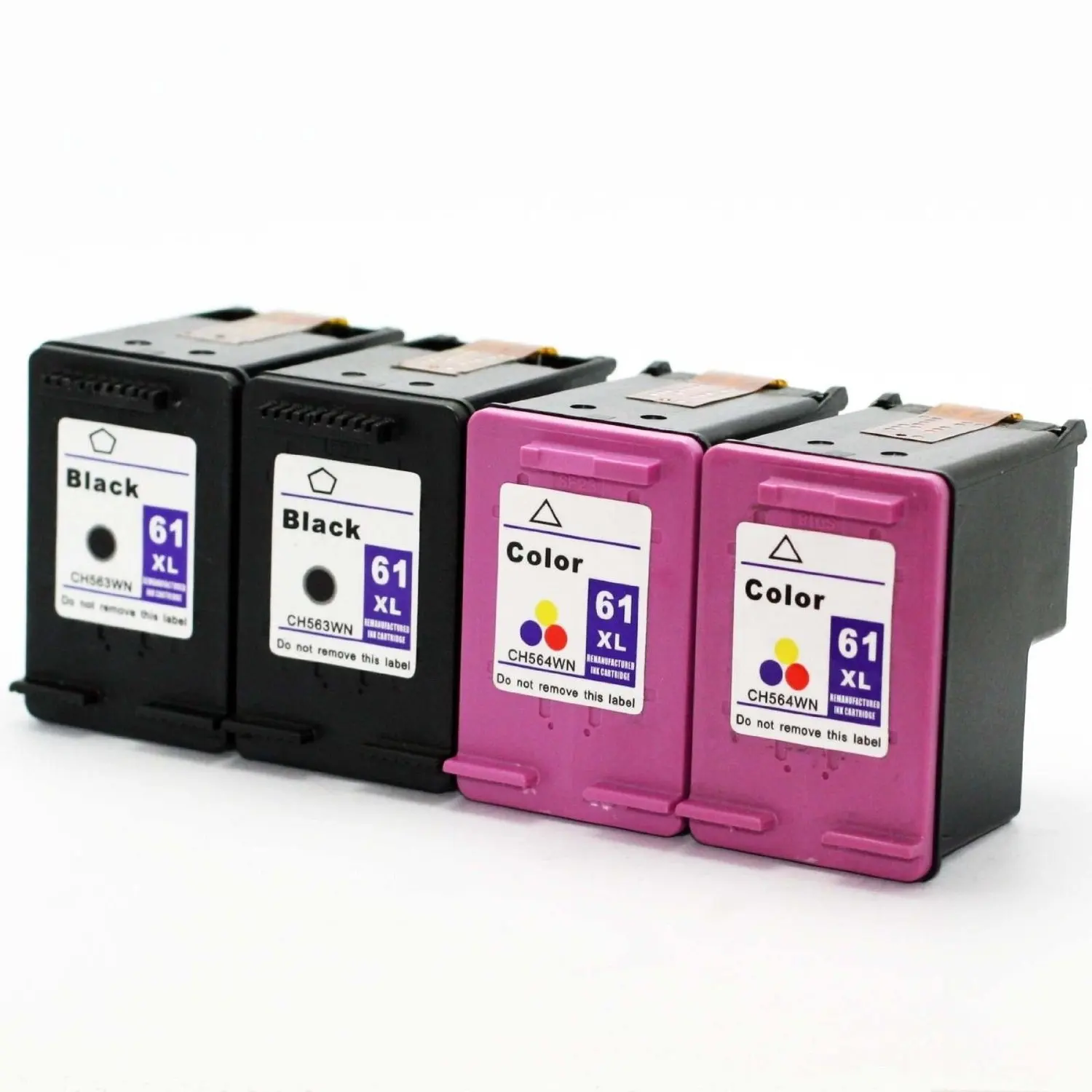 Buy Inktoner 4 Pack 2bk 2c Remanufactured 61xl Ink Cartridge