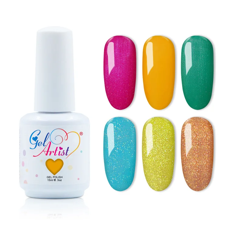 L&M 2018 Hot Selling Nail Products Gel Nail Polish Set Colorful Nail Gel