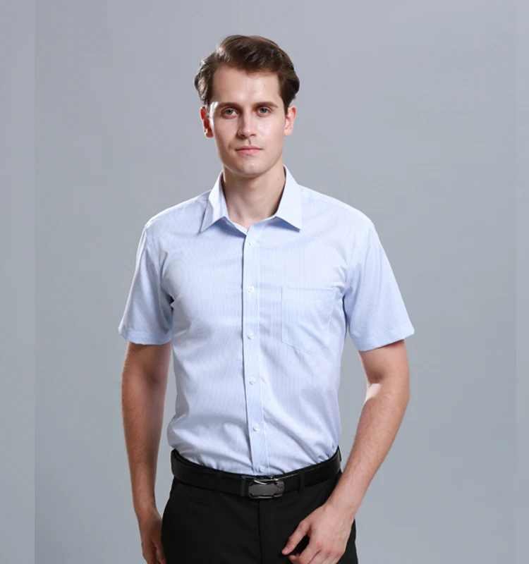 Short Sleeve Men Casual Executive Dress Shirts - Buy Cheap Short Sleeve ...