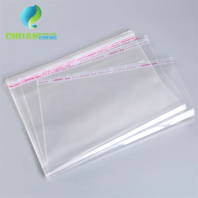 透明聚opp 袋bopp 玻璃纸自粘袋 强密封自粘化妆品opp 塑料袋包装 Buy