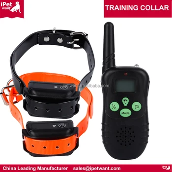 Remote Waterproof Dog Electronic Shock Training Collar ...