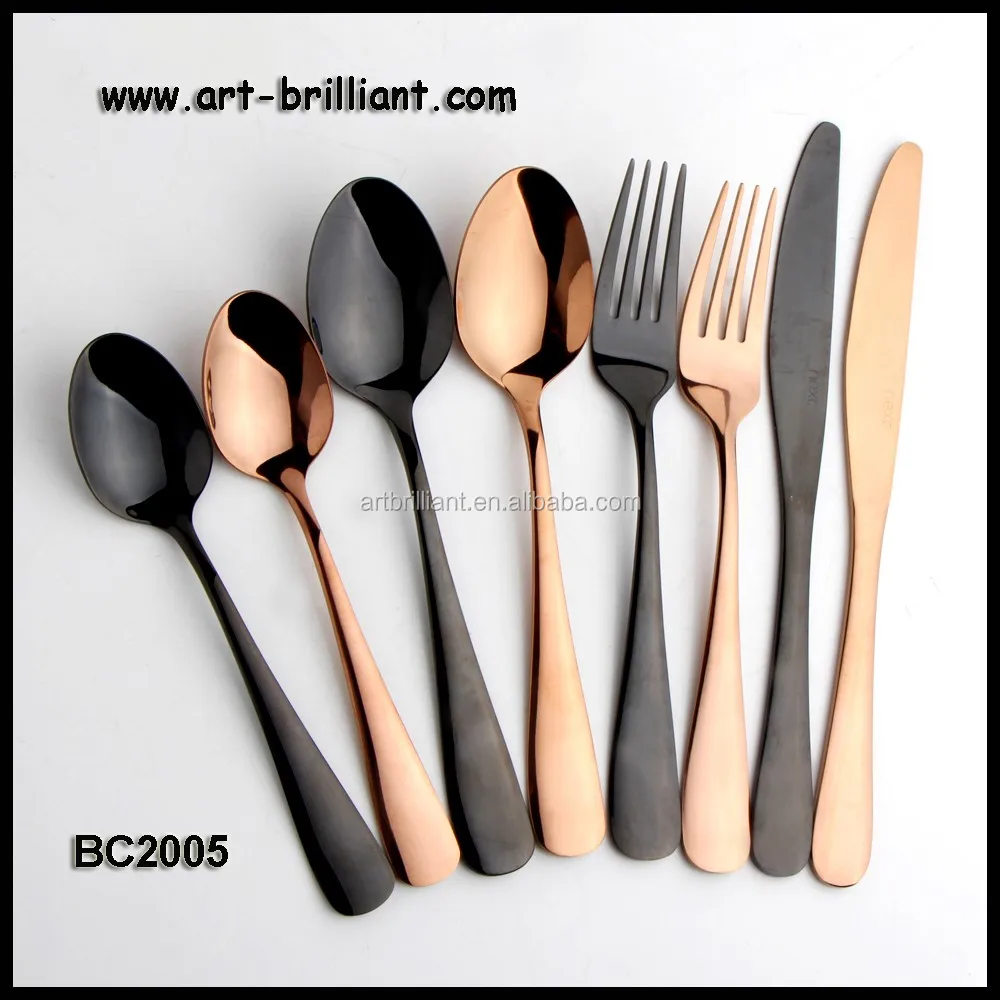 names-of-cutlery-set-items-popular-metallic-black-cutlery-buy-black