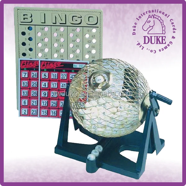 Royal bingo supplies professional bingo set