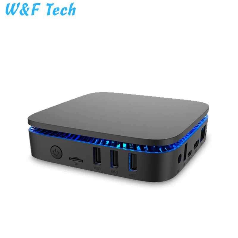 Factory Price Newest Ak1 Mini Pc  Intel J3455 Chip Win10 Tv Box