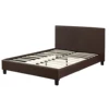 Free Sample Modern Lift Up Hotel Led Single Double Queen King Size Black Leather Ottoman Bed Frame With Storage