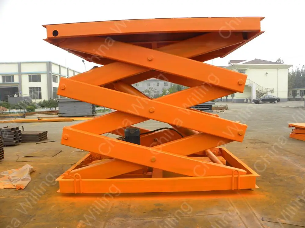 Cargo High Lifting Scissor Lift Pit Mounted Buy Scissor Lift,Scissor