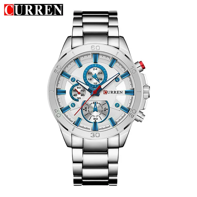 

Curren 8275 new 2017 top brand luxury Watch Men relogio masculino quartz watch fashion casual alloy wristwatches, N/a