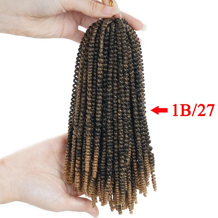 8 Inch Afro Hair Nubian Twist 50strands/pack Spring Twist Private Label ...