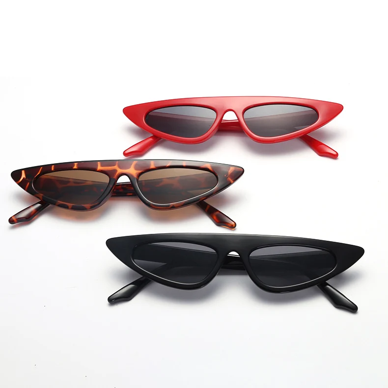 

12529 Superhot Eyewear Fashion Sun glasses 2018 Women Shades Flat Top Small Cat Eye Sunglasses