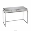 Hall entry foyer living room accent furniture silver mirrored console tables contemporary