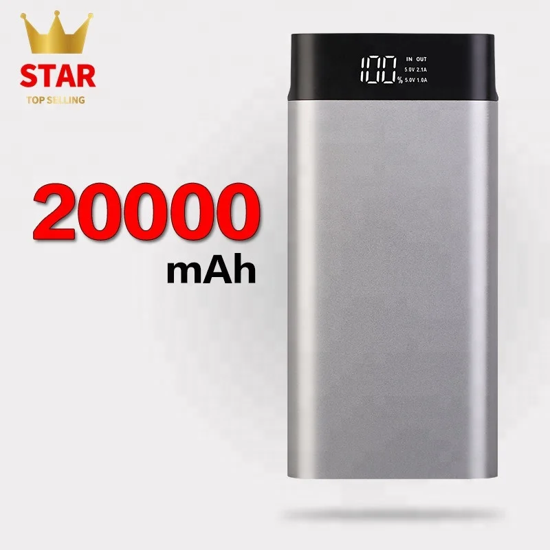 Mobile phone battery charger universal USB customized oem logo power bank portable slim restaurant menu power banks 20000mah