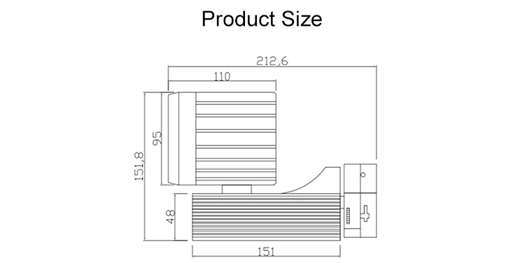 cob led track light led black 30W