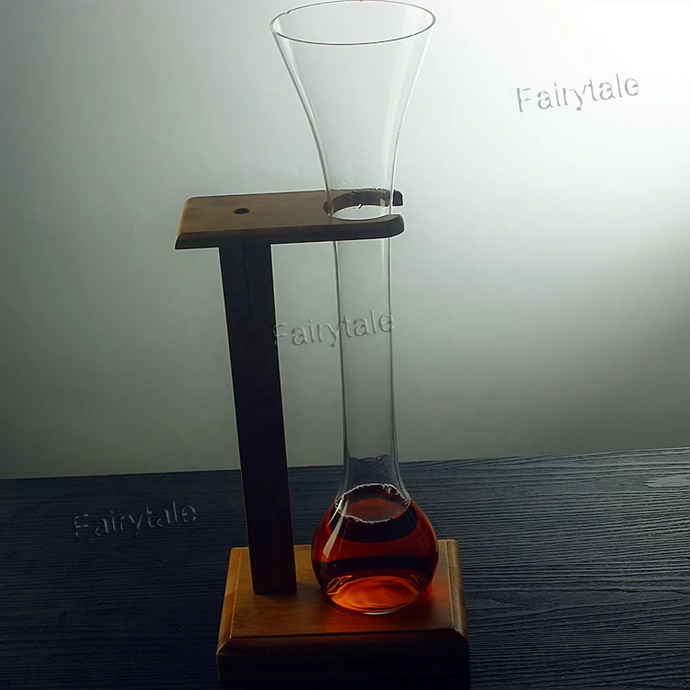 

Wood Stand Tall Beer Glasses Half Yard of Ale Glass Long Beer Glass Beer Yard Glass, Transparent
