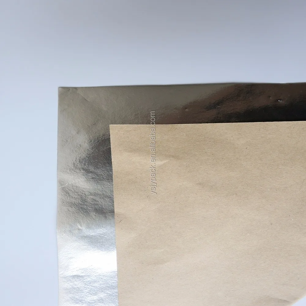 Single Sides Aluminum Foil Faced Kraft Paper Buy Aluminum Foil Kraft