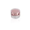 China Supplier inner Metallic customized 5g 10g rose gold acrylic cosmetic jar