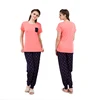 OEM manufacturer wholesale fashion cotton pyjamas adult overalls arabic sleepwear, pijamas woman ladies pyjamas and sleepwear