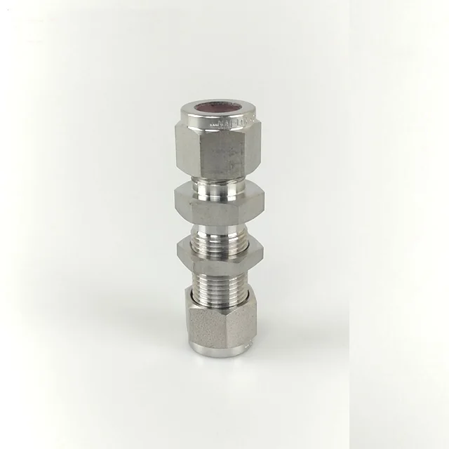 bulkhead compression fitting