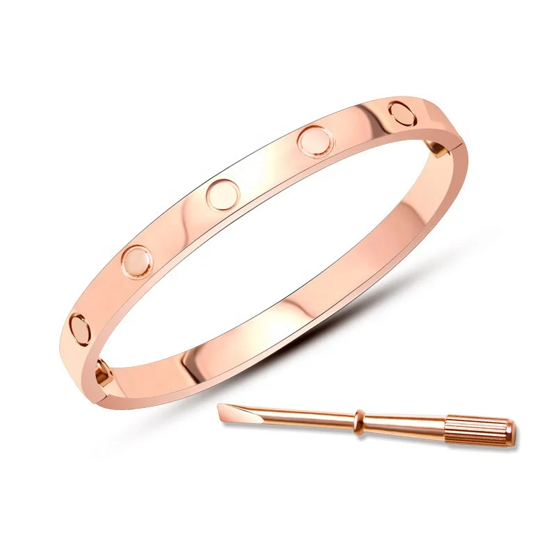 

Amazon Fire Stick Titanium Steel Bracelet Buckle Gold Bracelets for Women