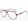 Amazing Appearance Modern Design Acetate Handmade Optical Frames with Double Bridge