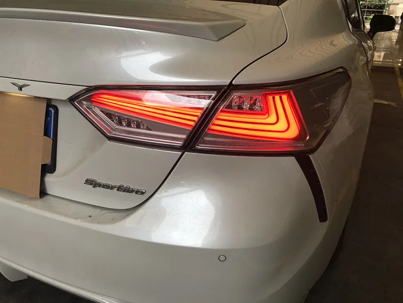 汽车配件丰田 camry 尾灯 led 尾灯尾灯 drl   刹车   信号停车汽车