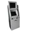 AD11 dualscreen self service bill payment kiosk terminal machine system with card reader