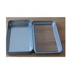 Hot Sell rectangle empty tin box with window With CE and ISO9001 Certificates