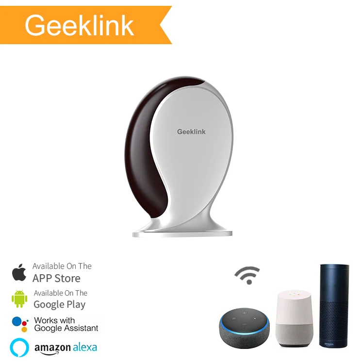 Geeklink Thinker smart home iot gateway work with IR/RF control and sensors for security smart home gadgets