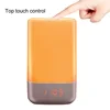 Touch Sensor LED USB Charger Table Desk Clock With Wake Up Light