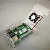 In Stock !!!! Raspberry Pi 4 acrylic Case Box (superstratum cover can be moved )for Raspberry Pi 4 case
