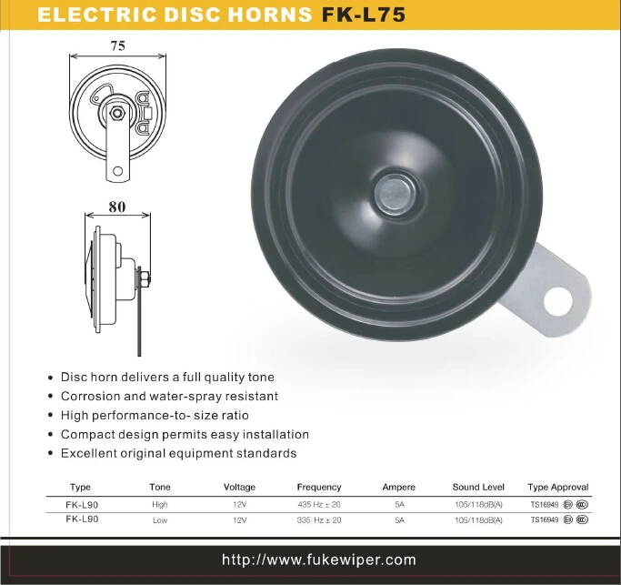 Pressure Horn Sound Air Horns Truck Car Air Horn Compressor Carall