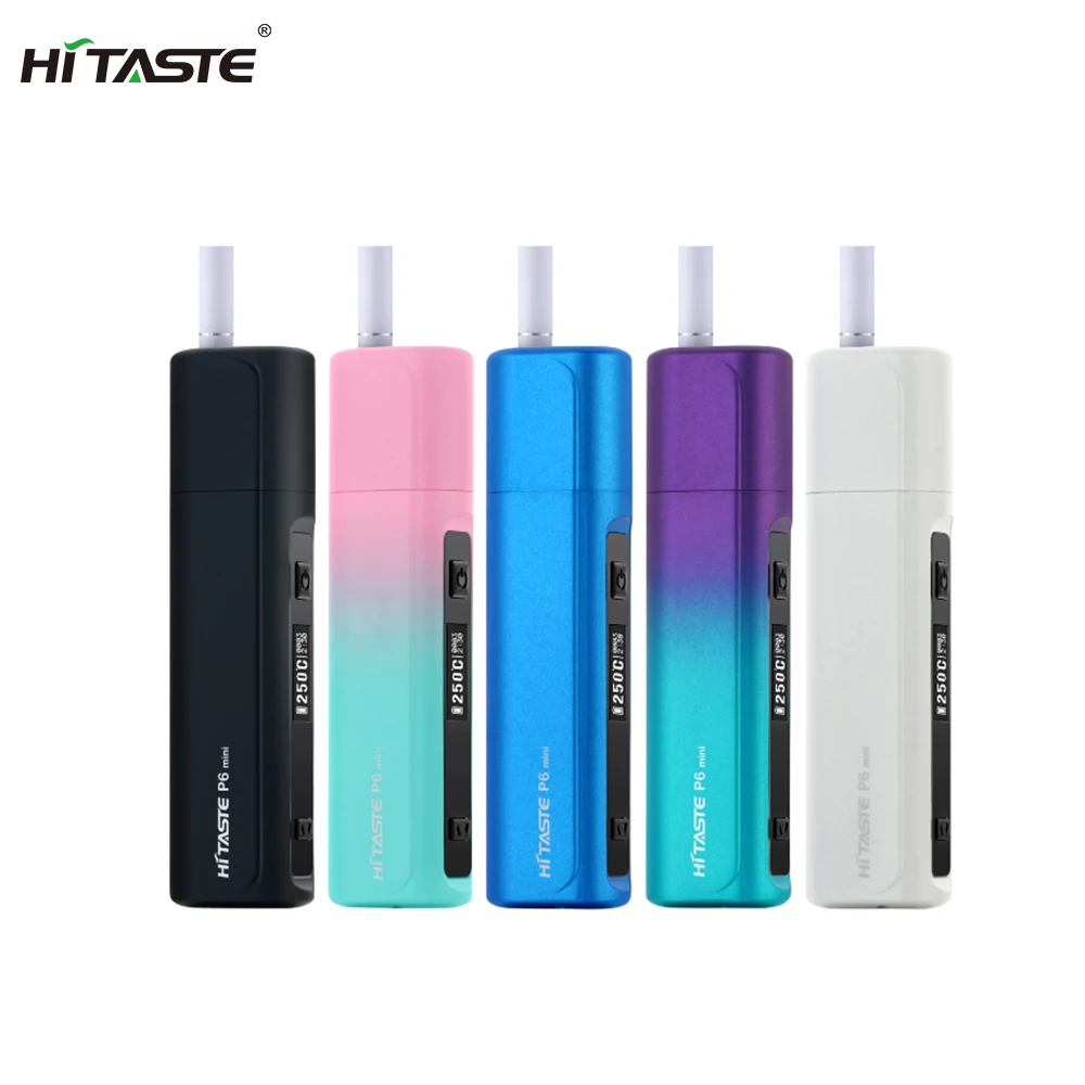 
New product HiTaste P6 mini Tobacco Heating Product With 1200mAh battery 