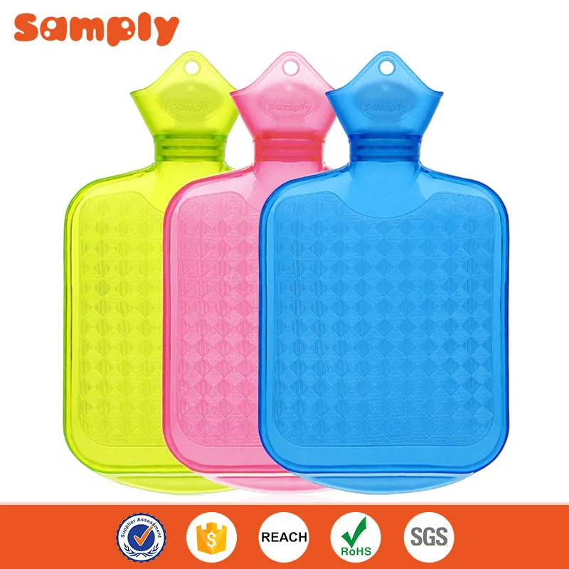 The Wave Pattern Pvc Water Injection Stomach Warmer Hot Water Bottles