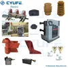 High medium voltage components for switchgear