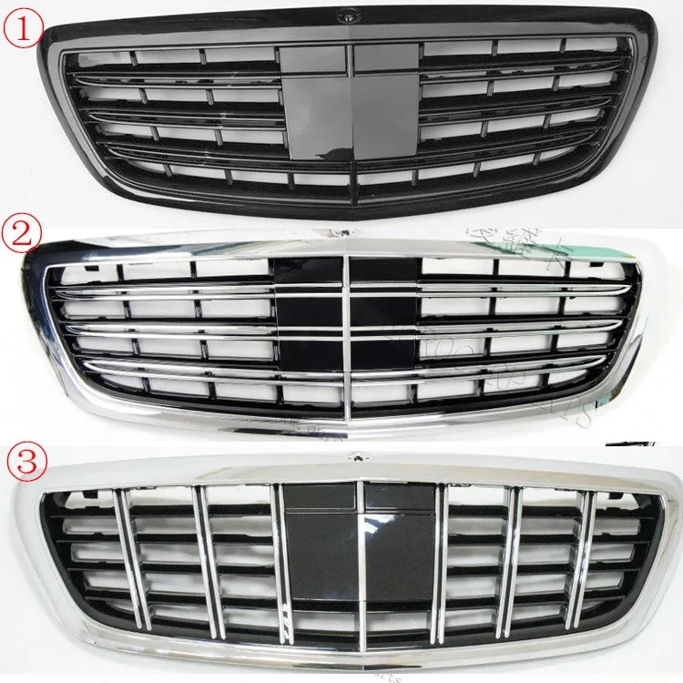 W222 Front Grille For S300l S400 S500 S550 S600 Front Grille Abs