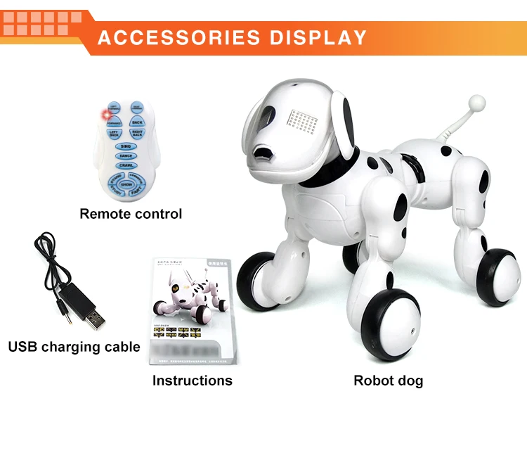 Intelligent Smart Robot Dog Electric Remote Control Walking Toy For Wholesale