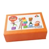 colorful Cardboard Cosmetic packaging box with many design