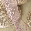 Flower Height elastic Sawtooth Border Lace Trim