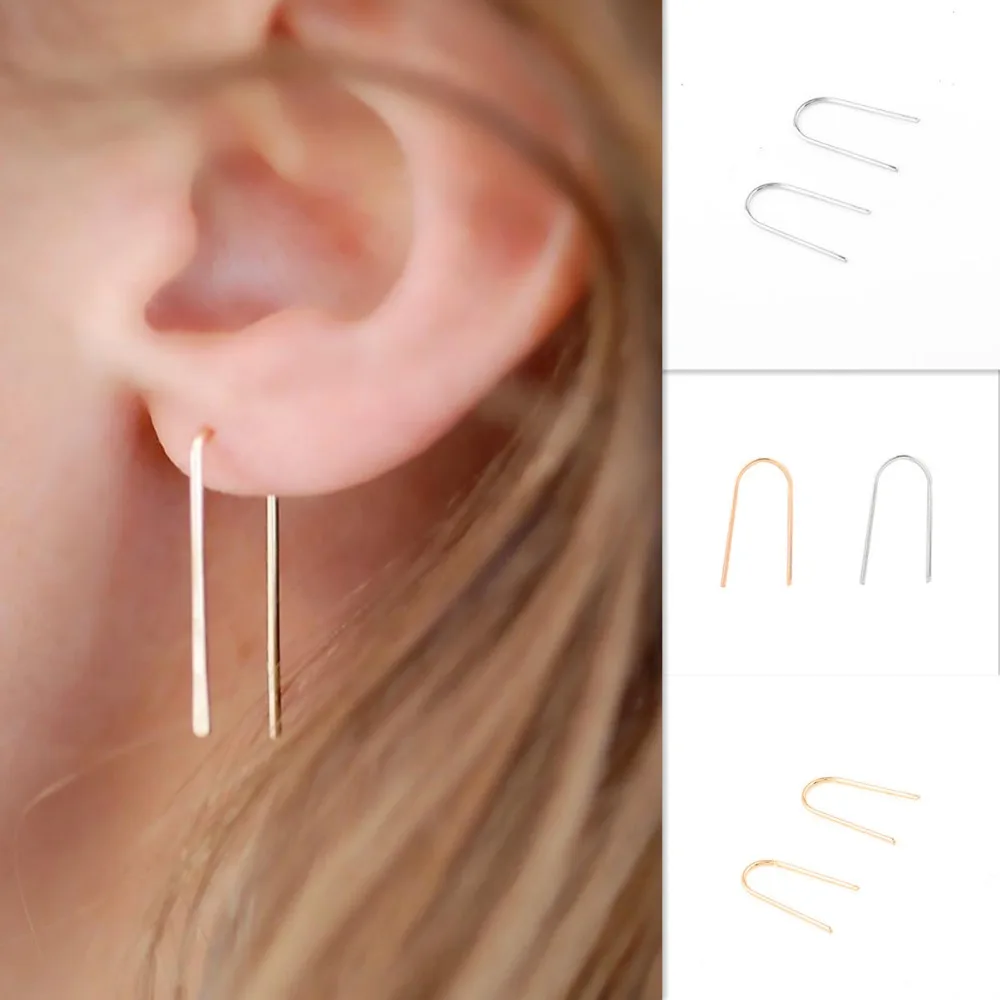 

Newest Wholesale Crystal Korean Earring Design Simple Lady Earring Design