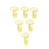 Decorated different shape paperclips clips assorted shapes key shaped paper clip