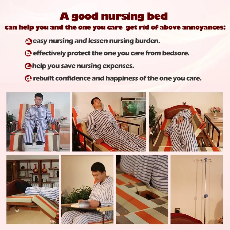 Wholesale Elderly Care Manual Paralyzed Hospital Patient Bed For Home