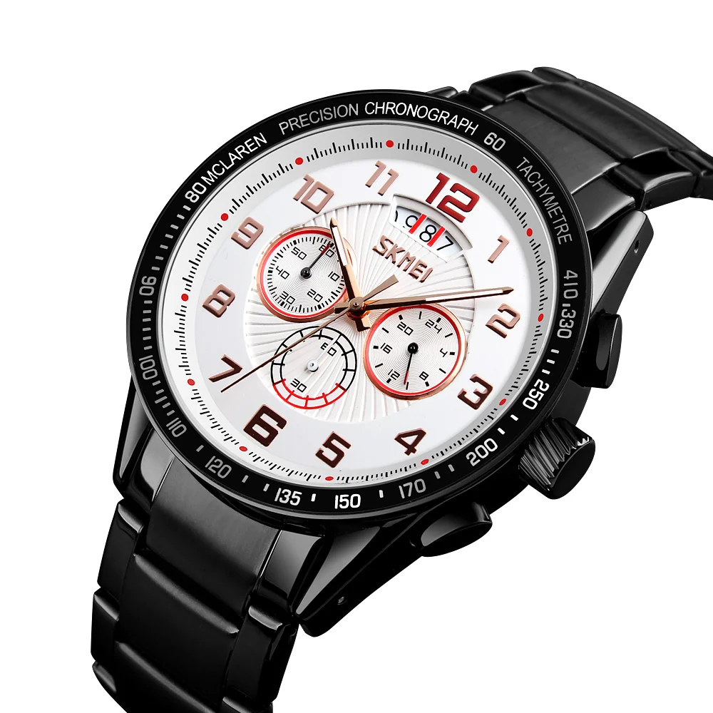 

SKMEI New Water Resistant Watch Fashion Men Japan Movt Quartz Wristwatch