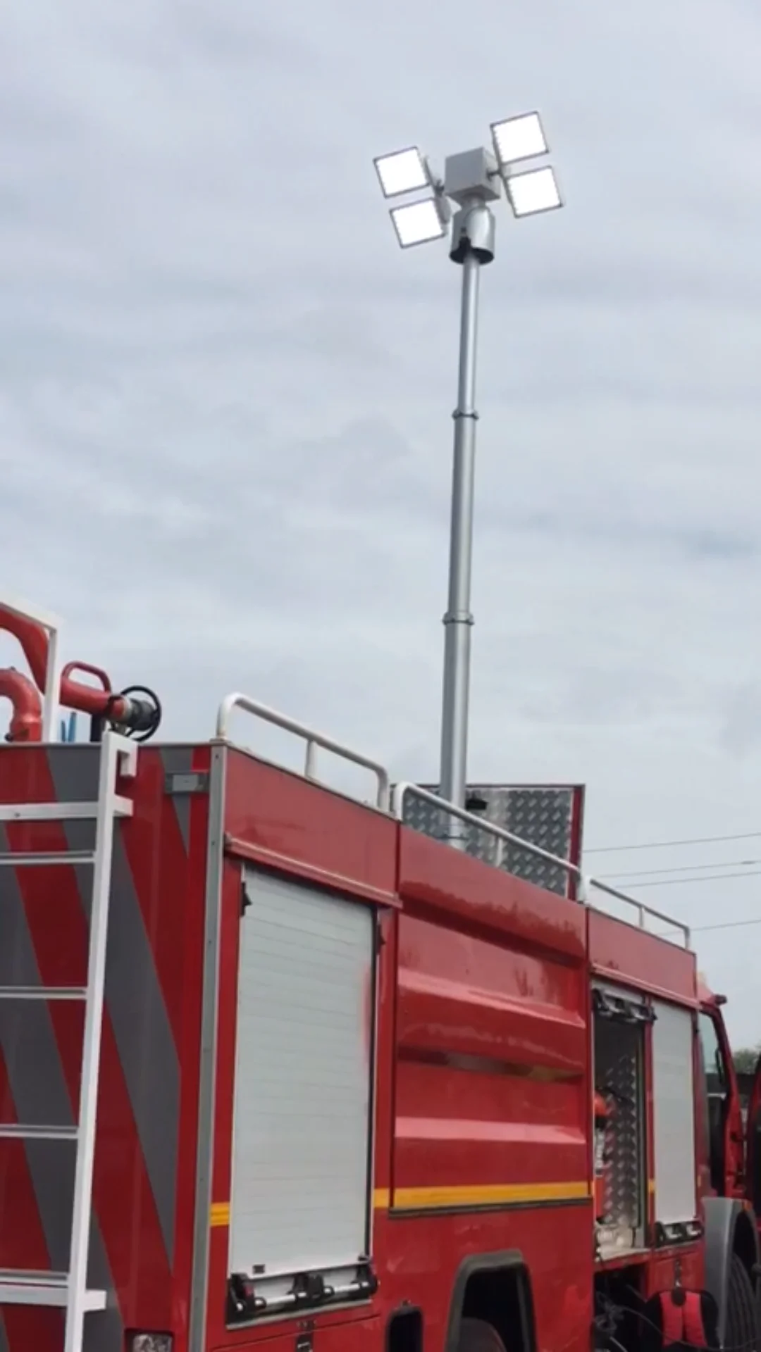 Vehicle Mounted Mobile Light Tower