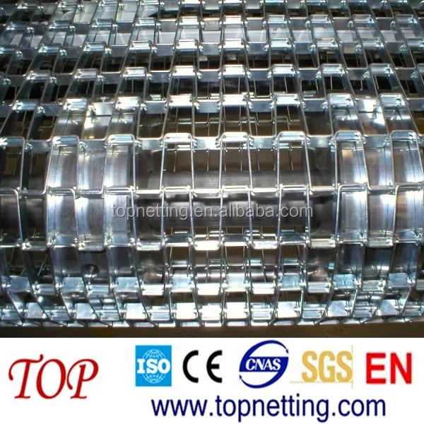stainless steel tightly-knit chain conveyor belts