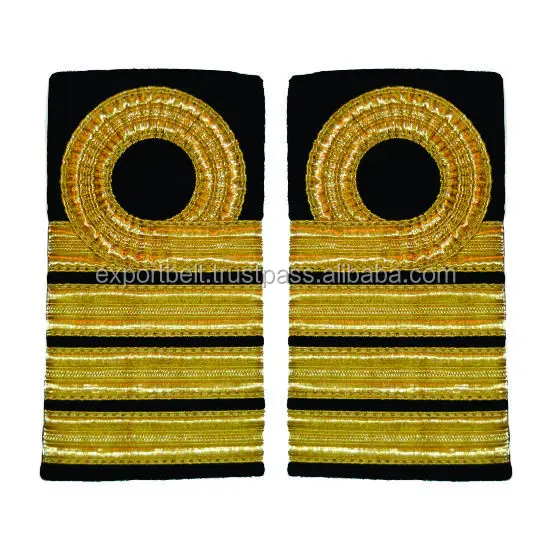 Epaulette Merchant Navyまたはroyal Navy Ranks Army Epaulettes Military Uniform Epaulettesとgold Metallic French Braids Buy 軍事ランク肩章 制服警察肩章 軍事肩章販売 Product On Alibaba Com