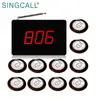 SINGCALL China Supplier Wireless Paging Restaurant Waiter Calling System