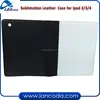 sublimation tablet case for ipad2/3/4,pu leather phone cover